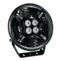 Oracle Light 60 Watt LED 7 Black Round Housing White Amber LED 4 Amp At 12 Volt DC Combo Beam 2915-023